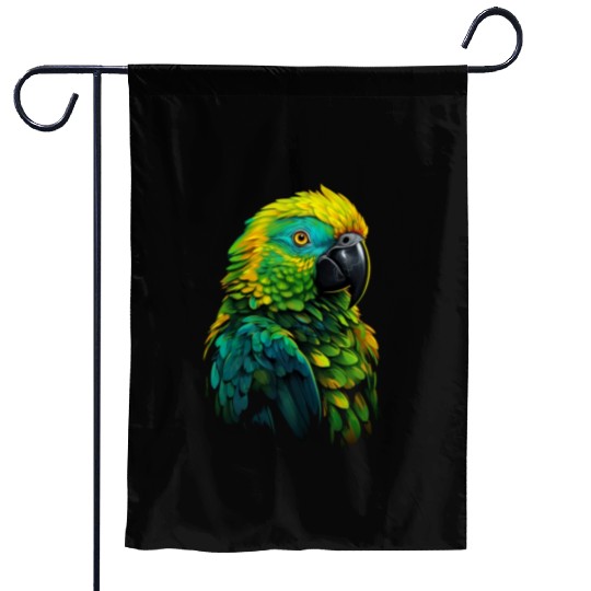 Macaw Parrot for a Bird Lover Animal Lover Garden Flags