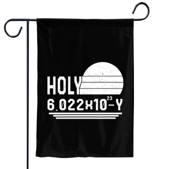 Chemistry Garden Flags, Holy Moley Avogadro Mole Carbon