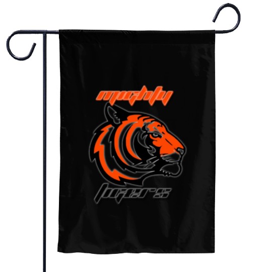 Tiger head- Mighty Tigers Garden Flags