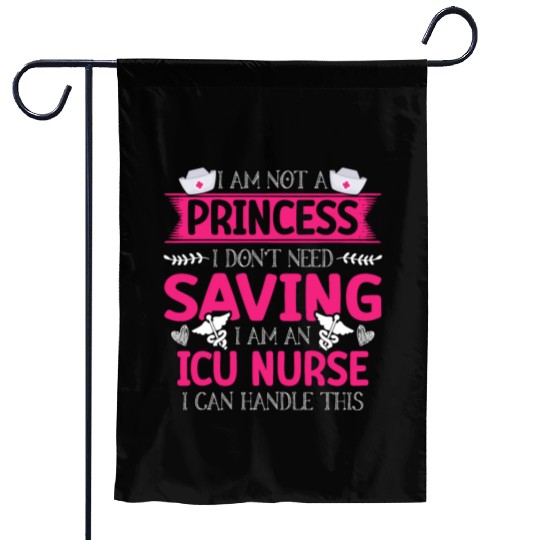Registered Nurse RN Medical Hospital Healthcare Garden Flags