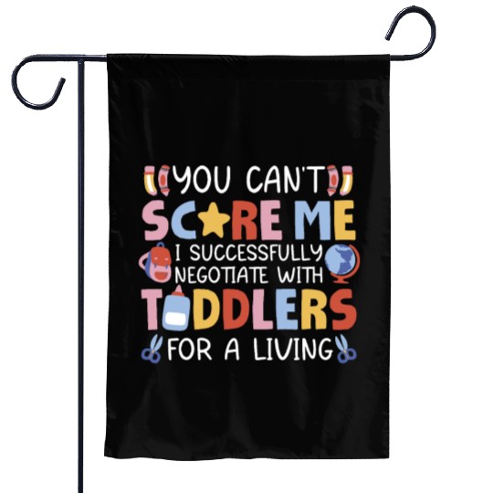 Daycare Teacher Garden Flags