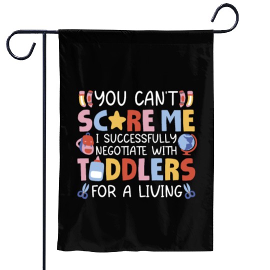 Daycare Teacher Garden Flags
