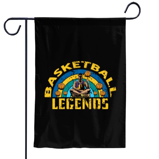 BASKETBALL LEGENDS Garden Flags