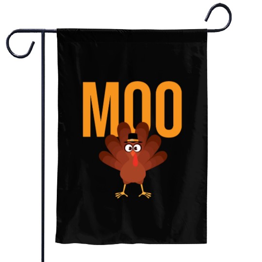 Pilgrim Turkey with  Garden Flags