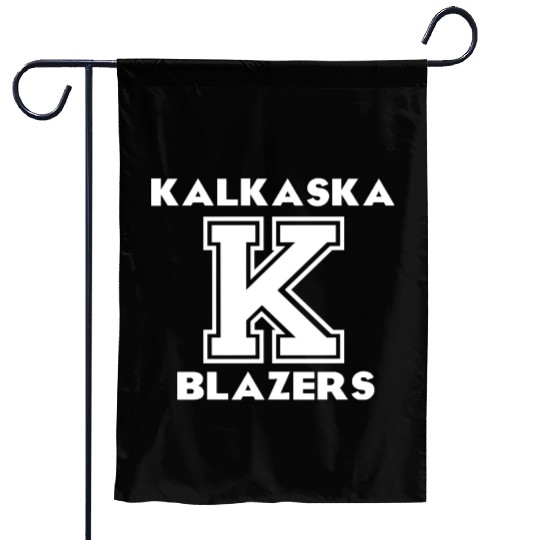 Kalkaska Blazers K - White Garden Flags