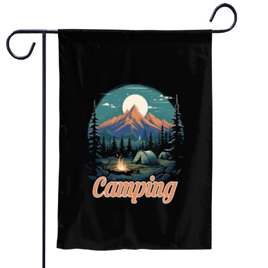 Forest nature trekking adventure Garden Flags