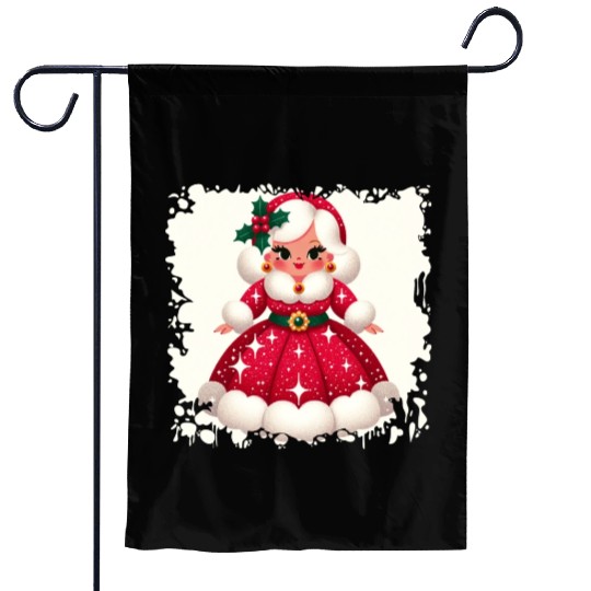 Festive Sparkle: Season's Magic Unveiled Garden Flags