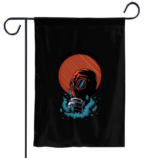 Toxic World Biological Warfare Garden Flags