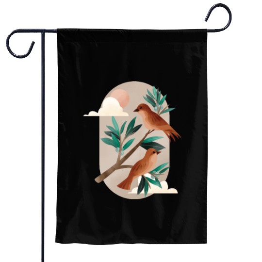 Spring Song Garden Flags