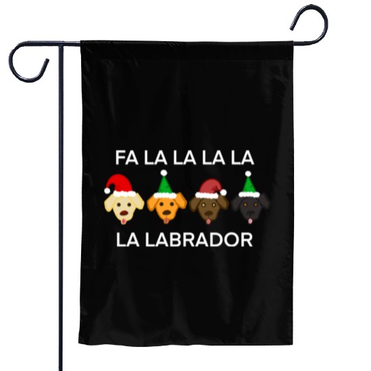 Fa La La La La Garden Flags