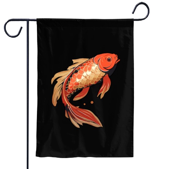 Koi Fish Japanese Carp Pond Garden Flags