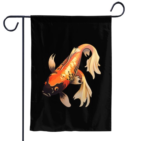 Koi Fish Japanese Carp Pond Garden Flags