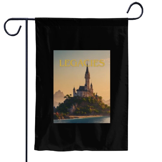 LONELY CASTLE Garden Flags