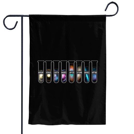 Science Garden Flags, Mercury Venus Earth Mars Planets