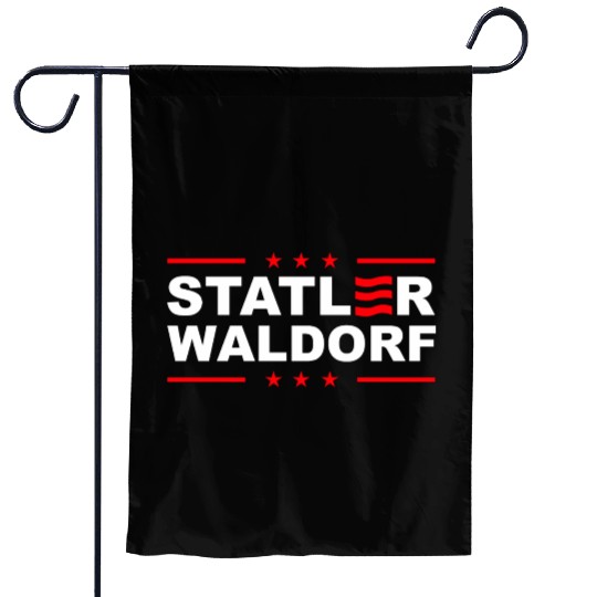 Statler and Waldorf Garden Flags