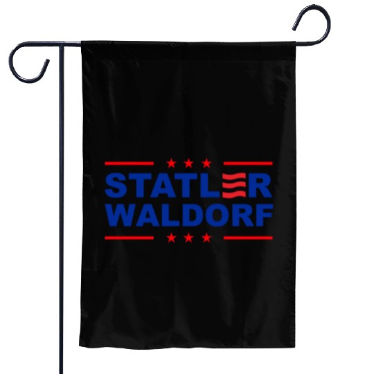 Statler and Waldorf Garden Flags