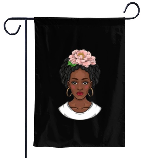 Black girl, black girl magic, African American Garden Flags