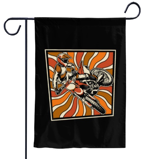Dirt Bike Mx Motocross Supermoto Garden Flags