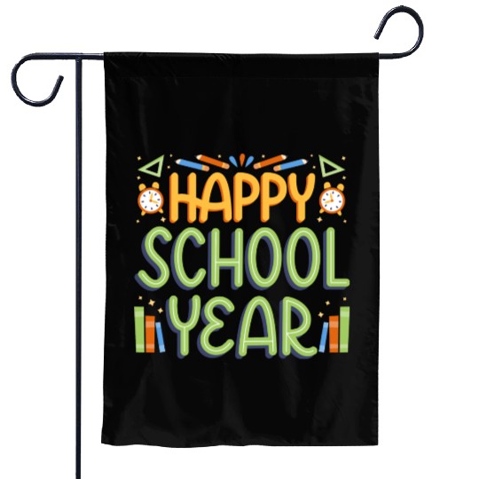 Happy School Year Back To School Garden Flags