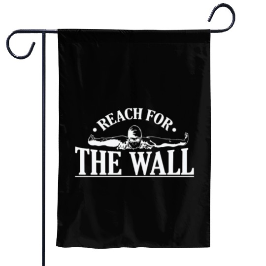Reach for the Wall Swim Sport Garden Flags