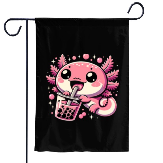 Kawaii Bubble Tea Boba Lover Cute Asian Culture Garden Flags