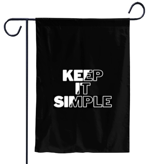 keep it simple Garden Flags