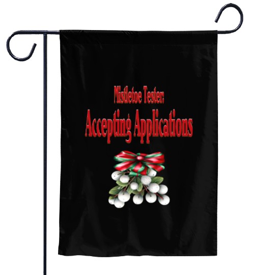 Mistletoe Tester Garden Flags