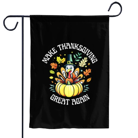 Make Thanksgiving Great Again Garden Flags