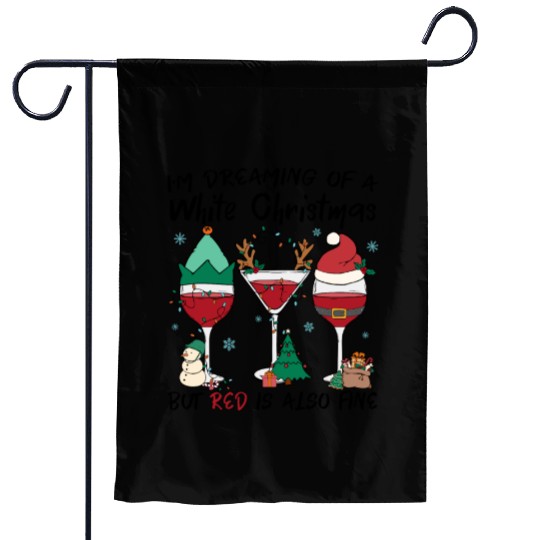 I'm Dreaming Of A White Christmas Garden Flags