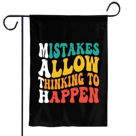 Funny Math Teacher Graphic - Best Math Teacher Garden Flags