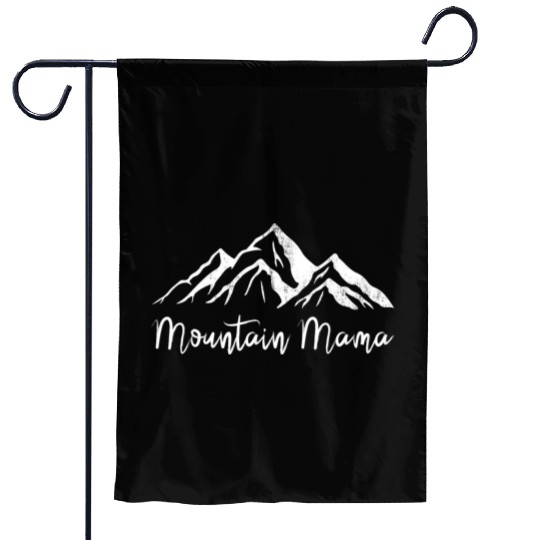 Mothers day mountain mama Garden Flags