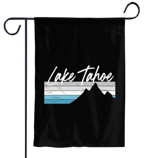 Lake Tahoe Nevada California Mountain Skiing Py Garden Flags