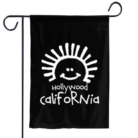 Hollywood California Sun Souvenirs Gifts Vacation Garden Flags