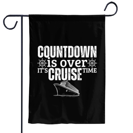 Cruise Ship It's Cruise Time Cruise Garden Flags
