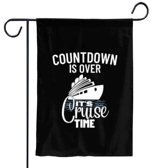Cruise Ship It's Cruise Time Cruise Garden Flags