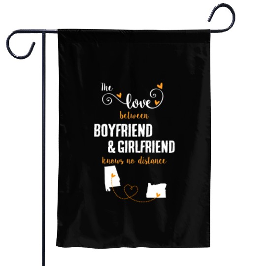 Love Between BF And GF Albm To Oregon Gift Garden Flags
