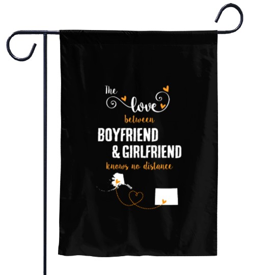 Love Between BF And GF Alaska To Colorado Gift Garden Flags