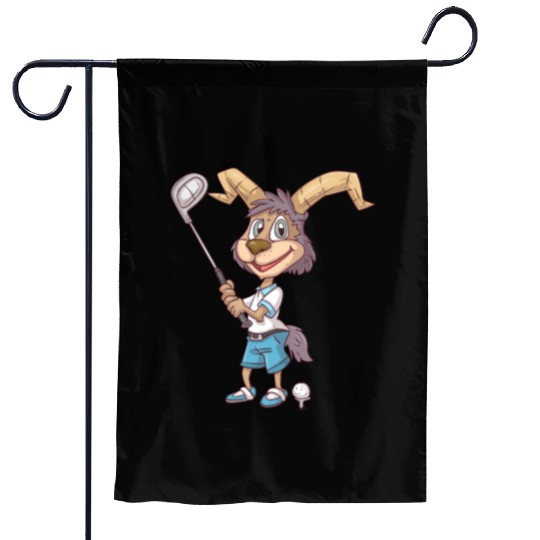 Golf Capricorn Garden Flags