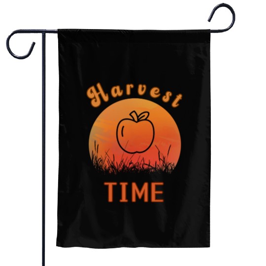 Harvest Time Garden Flags