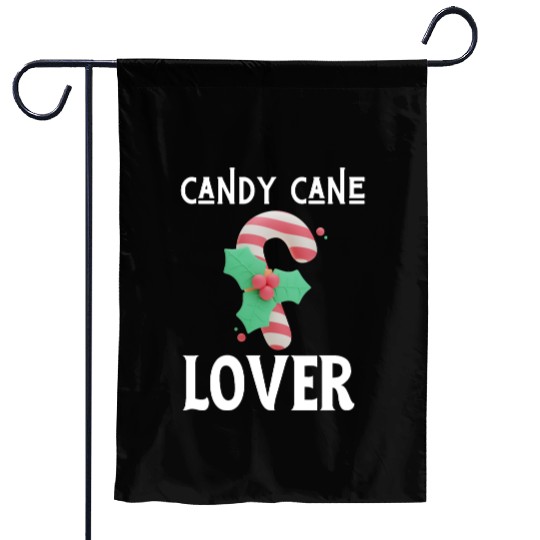 Candy Cane Lover Christmas Peppermint Candy Canes Garden Flags