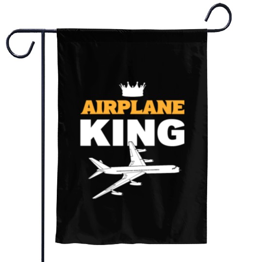 Airplane King Soldiers Or Armed Forces Gift Garden Flags