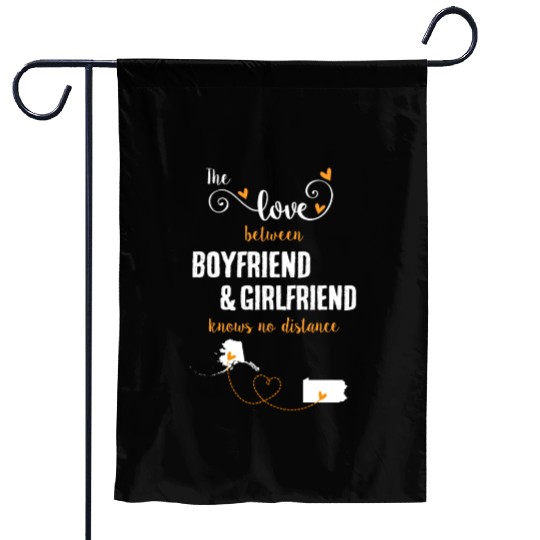 Love Between BF And GF Alaska To Pennsylvania Gift Garden Flags