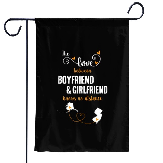 Love Between BF And GF Alaska To New Jersey Gift Garden Flags