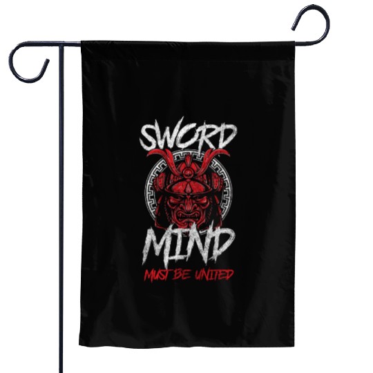 Fighter Martial Arts Manga Katana Garden Flags