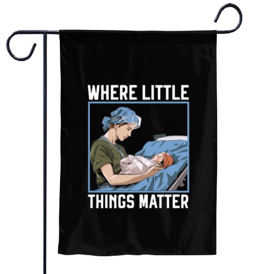 Registered Nurse Medical Medicine Neonatal Nurse Garden Flags