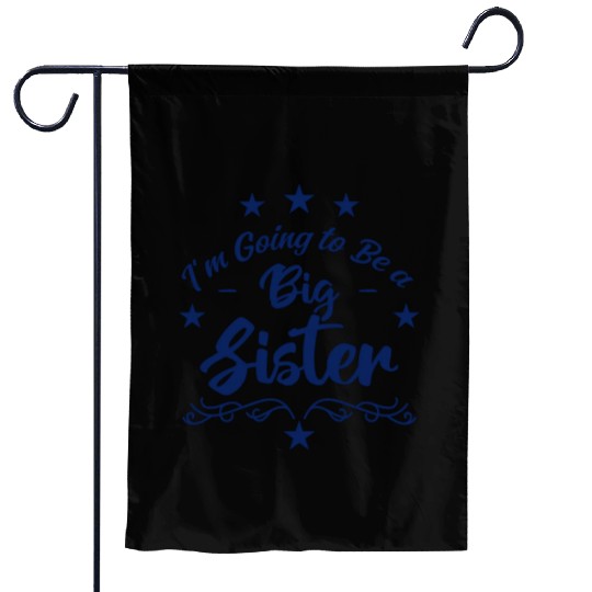 I’m going to be a Big Sister Gift Garden Flags