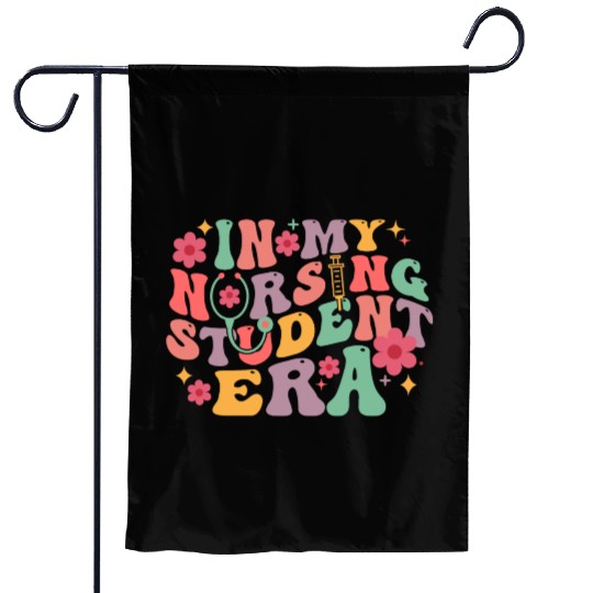 In My Nursing Student Era School Nurse Future Garden Flags