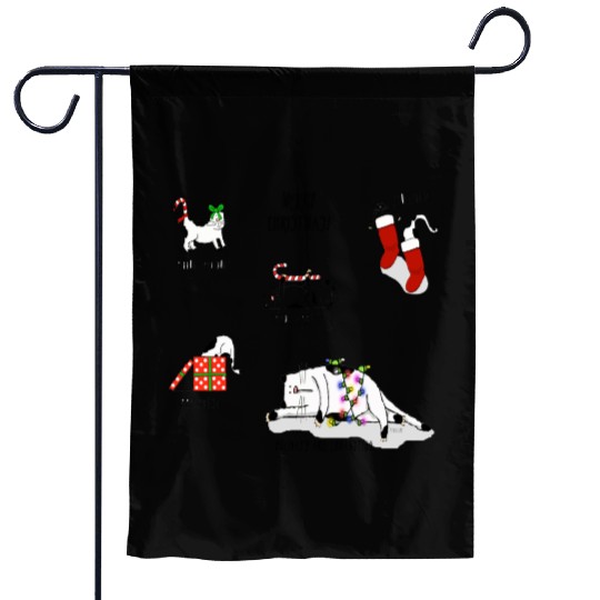 Holidays are Exhausting. Merry Christmas! Garden Flags