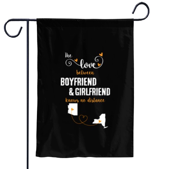 Love Between BF And GF Arizonna To New York Gift Garden Flags