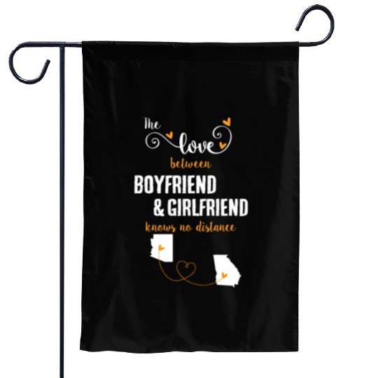 Love Between BF And GF Arizonna To Georgia Gift Garden Flags